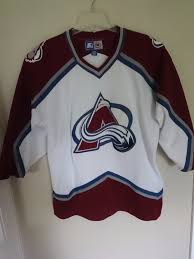Shop the latest colorado avalanche home jerseys and more. Vintage Starter Colorado Avalanche Hockey Jersey Stitch