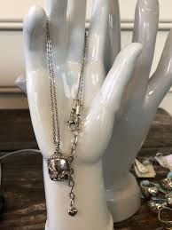 brighton jewelry heart silver pendant