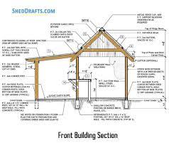 8 10 Potting Shed With Porch Plans