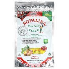 nopalina 16 oz flaxseed plus fiber