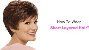 how to wear short layered hair paula