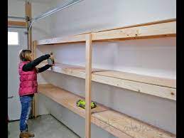 How To Build Garage Shelving Easy