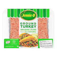 jennie o all natural ground turkey 93