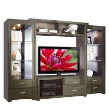 Savoy Wall Unit Big Glass Shelves