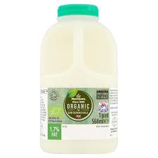 morrisons organic semi skimmed milk