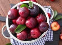 What happens if I eat a lot of plums?