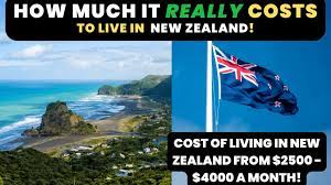 monthly cost of living in new zealand