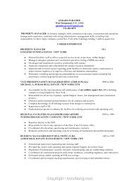 Best Real Estate Property Manager Resume Property Manager Real