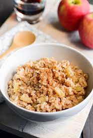 breakfast apple rice recipe dr mcdougall