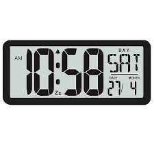 Digital Jumbo Alarm Clock Lcd Display