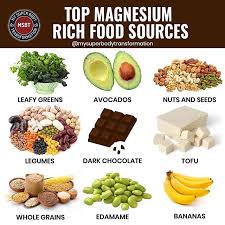 Magnesium Rich Foods Magnesium Helps Promote Energy Sleep