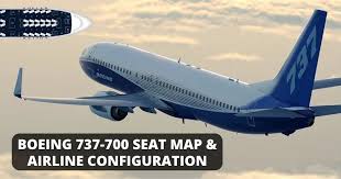boeing 737 700 seat map with airline