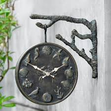 outdoor clocks outdoor decor the