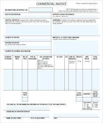 Fedex International Commercial Invoice Form Khaled Club