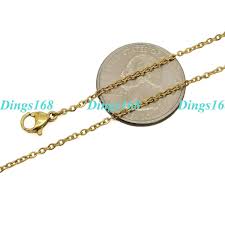 italian cable chain necklace z076