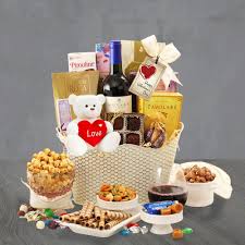 our valentines day wine basket at