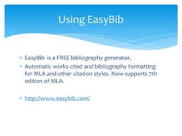 EasyBib   Citation Style Guide   Research Guides at CUNY Lehman     SP ZOZ   ukowo    Example of the Works Cited    