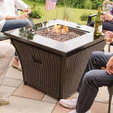 Gas Fire Pit Table Gas Firepit Fire