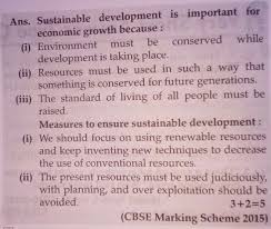 sustainable development essential