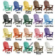 plastic adirondack chairs best paint