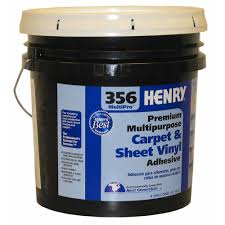 Carpet adhesive or carpet glue is stiff, stubborn, and difficult to remove. Henry 356 4 Gal Multi Purpose Sheet Vinyl And Carpet Adhesive 12075 The Home Depot