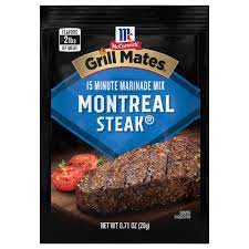 mccormick grill mates montreal steak