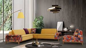 toronto multi color 4pc sectional sofa