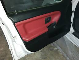 Interior does fit the 3 door hatchbacks, but the rear door cards need the red inserts removing and placed into the 3 door rear door cards. Bmw E36 Custom Wrap Leather Door Panels Car Accessories Accessories On Carousell