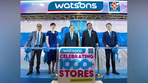 watsons philippines opens 1 000th