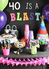 40th birthday party ideas 40 is a blast