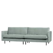 Choosing the best sofa style for your space. Retro Velvet Sofa In Mint Grun Mit Metall Gestell In Schwarz Alesconia
