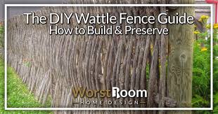 The Diy Wattle Fence Guide How To