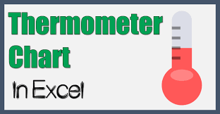 a thermometer chart in excel