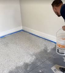 diying our garage floor epoxy our