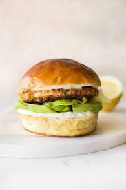 easy salmon burger recipe salt lavender