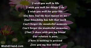 i wish you well in life true friends