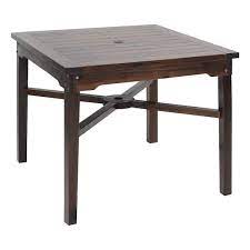 Patio Outdoor Dining Table Square