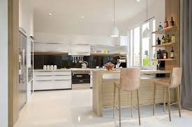 large open kitchen design interior