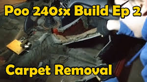 poo40sx 240sx build ep 2 removing