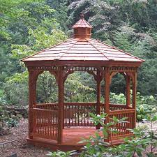 Octagon Custom Wood Gazebo Kits