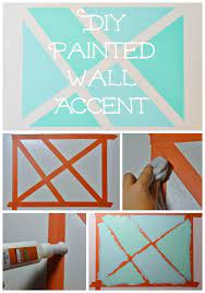 Diy Painted Wall Accent