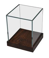 Contemporary Side Table Glass Box