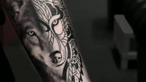 Wolf Tattoo Forearm Youtube