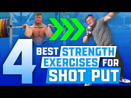 best strength exercises for shot put