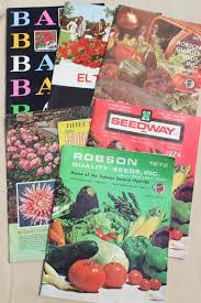 60s 70s Vintage Garden Seed Catalogs