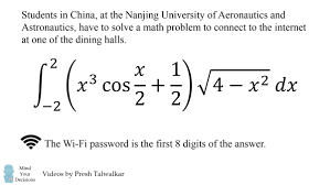 Students In China Solve A Math Problem