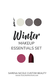 winter essentials collection teal