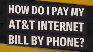 how to pay at t internet bill by phone