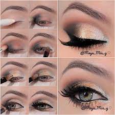 14 stylish shimmer eye makeup ideas for