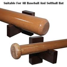 Baseball Bat Display Wall Mount